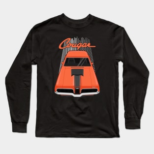 Mercury Cougar 1970 - orange Long Sleeve T-Shirt